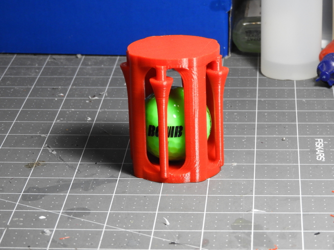 Golf Ball in a Cage 3D Print 178618