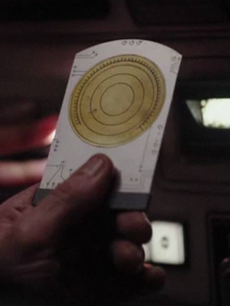 Death Star stolen data card