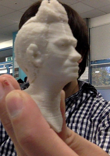 Grant Gustin likeness (FanArt) 3D Print 178699