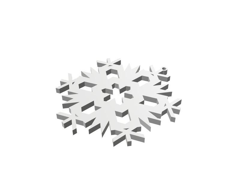 Christmas Snowflake Ornament_4