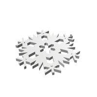 Small Christmas Snowflake Ornament_4 3D Printing 178700