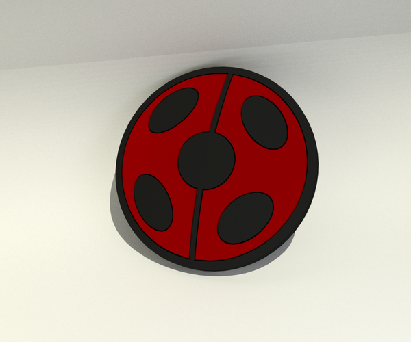 Miraculous Ladybug logo 3D Print 178701