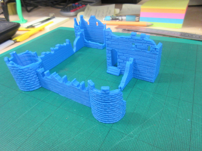 Castle Ruin 3D Print 178706