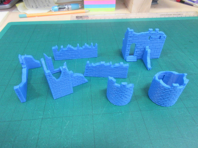 Castle Ruin 3D Print 178709
