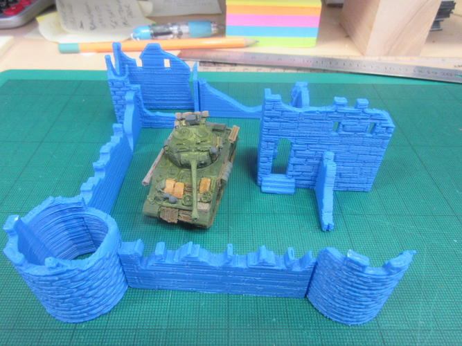 Castle Ruin 3D Print 178710