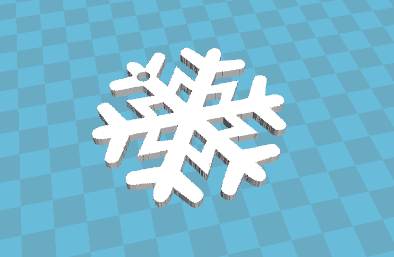 christmas snowflake