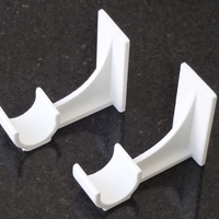 Adhesive Curtain Rod Holder - Thumbnail 2