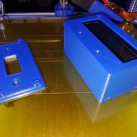 Small LCD 2x16 thermostat Enclosure 3D Printing 178747