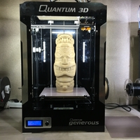 Wooden Statue - Thumbnail 1
