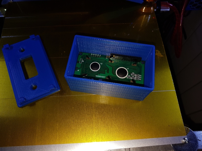 LCD 2x16 Case  for thermostat 3D Print 178792