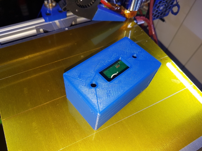 LCD 2x16 Case  for thermostat 3D Print 178794