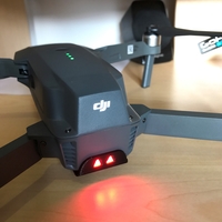 DJI Mavic Pro - Rücklichtblende VV  / Tail Light Cover - Thumbnail 2