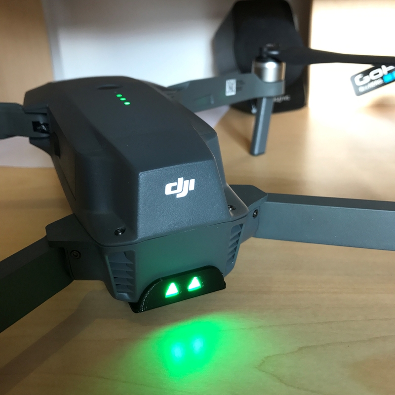 DJI Mavic Pro - Rücklichtblende VV  / Tail Light Cover