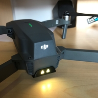 DJI Mavic Pro - Rücklichtblende VV  / Tail Light Cover - Thumbnail 4