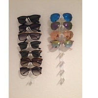 4 Fach Brillen Wandhalterung  / Eyeglasses wall mount - Thumbnail 4