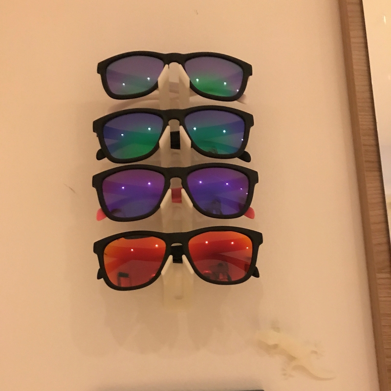 4 Fach Brillen Wandhalterung  / Eyeglasses wall mount