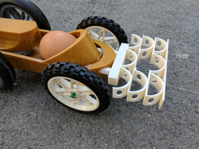 Crumple Zone Crash Test Car