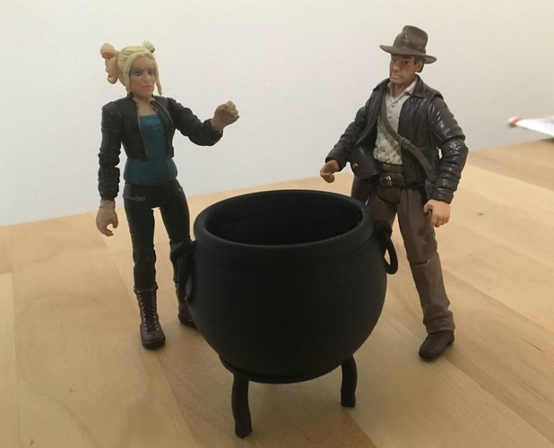 Large Cauldron (3.75" scale)