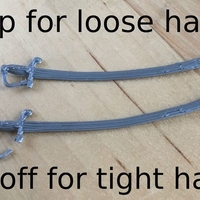 Pattern 1796 Cavalry Saber (3.75" scale) - Thumbnail 3