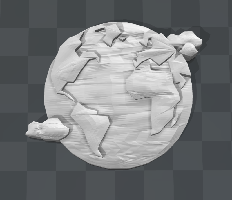 Earth Brooch