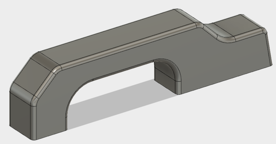 Door handles for Traxxas TRX-4 body 3D Print 179166