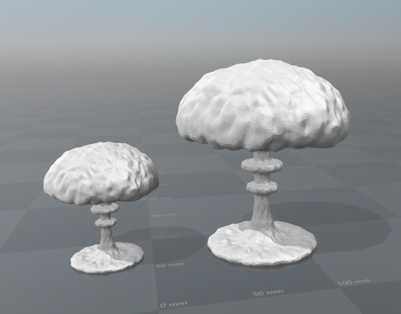 Battlefield - 3D Nuclear Explosion Marker