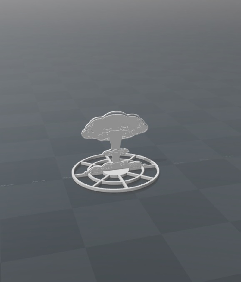 Battlefield - 2D Nuclear Explosion - Version B 