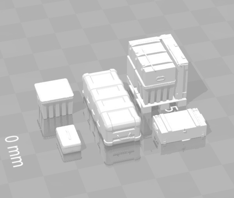 Battlefield - Assorted Crates 