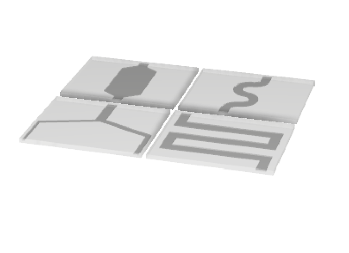 lesson of design of microfluidics channels 3D Print 179234