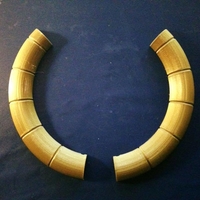 Small Lucoa Horns ( Dragon Maid ) 3D Printing 179241