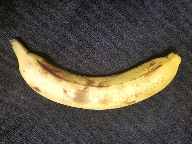 High Resolution Scan of a Banana. Yes, a Banana.