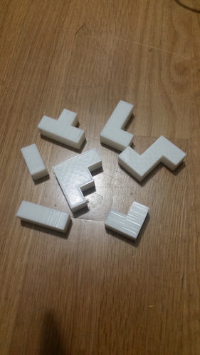 3D Puzzle Cube 3D Print 179297