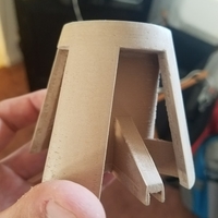 Moon Lamp with concrete/printed base - Thumbnail 2