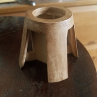 Moon Lamp with concrete/printed base - Thumbnail 3