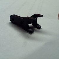 Small Up Mini 2 -- Ribbon Z axis holder 3D Printing 179328