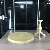 Round Center-Column Table - Thumbnail 2