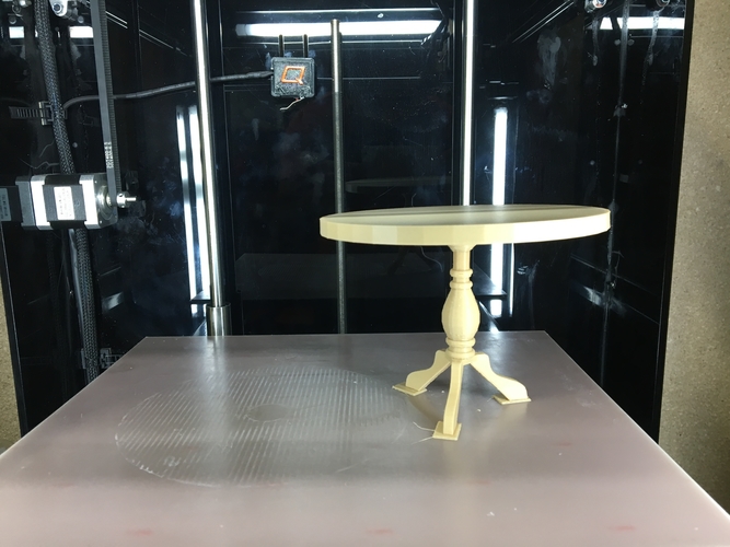 Round Center-Column Table 3D Print 179332