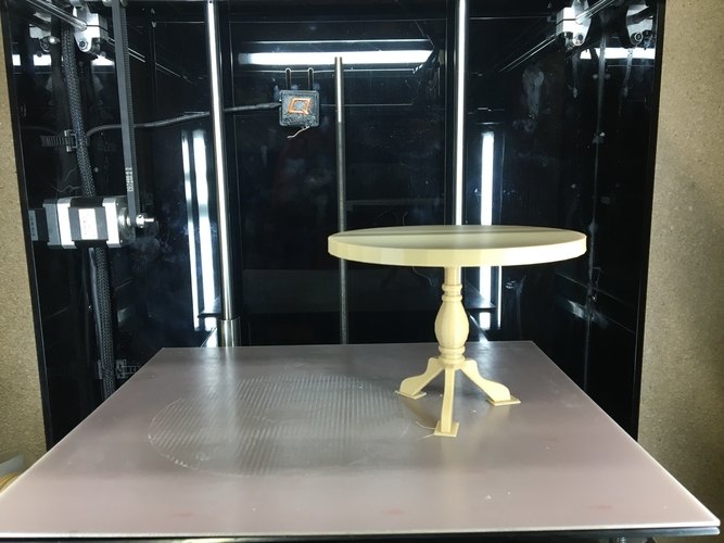 Round Center-Column Table 3D Print 179333