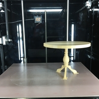 Round Center-Column Table - Thumbnail 4
