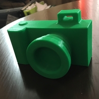 Small Toy camera - No support needed 3D Printing 179372