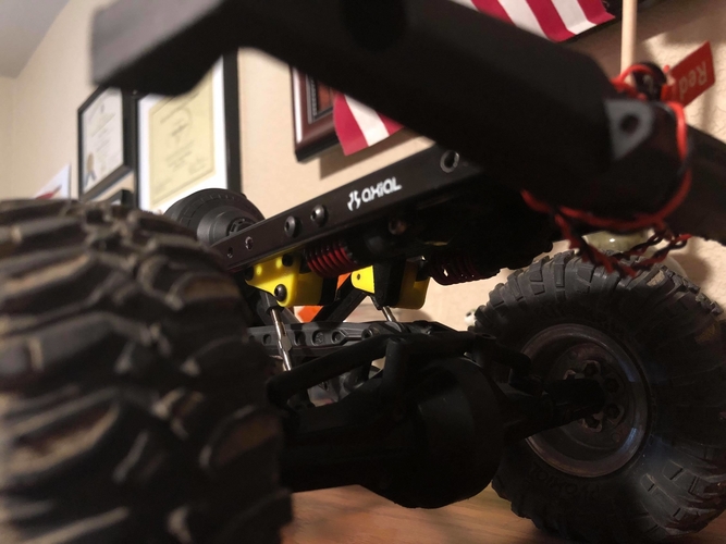 SCX-10 Cantilever Suspension (Mini E-Revo Shocks)