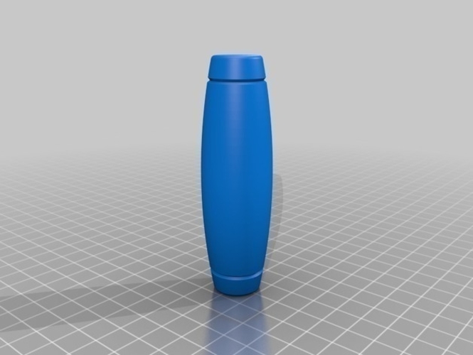 Kururin rolling stick weighted fidget toy tumbler 3D Print 179421
