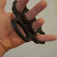 Brass Knuckles Solid Object - Thumbnail 1