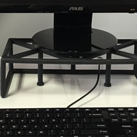 Small Monitor Stand 3D Printing 179443