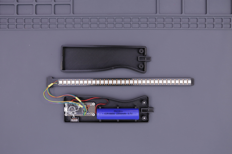 berolige botanist med undtagelse af 3D Printed CircuitPython POV DotStar LED Wand by Adafruit | Pinshape