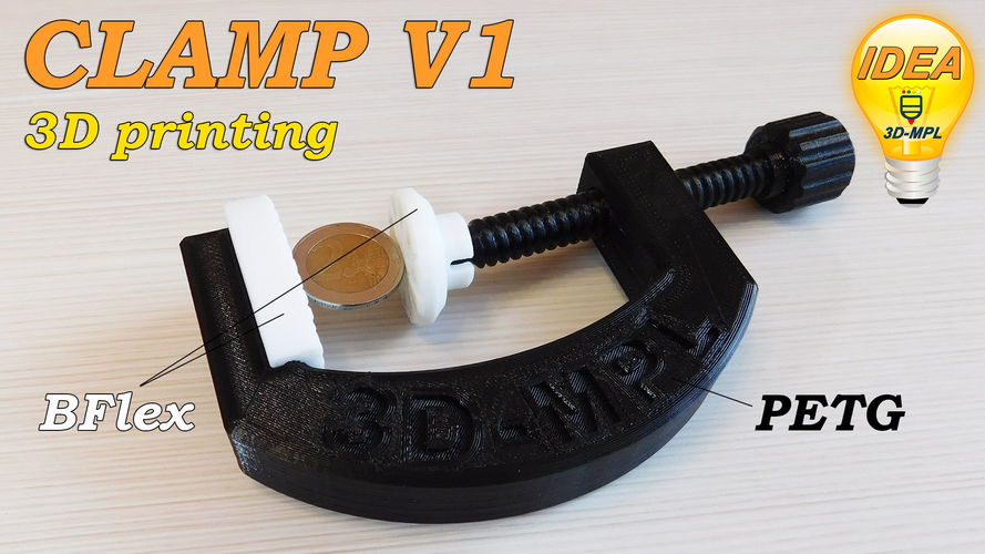 CLAMP V1 (3D-MPL) 3D Print 179584