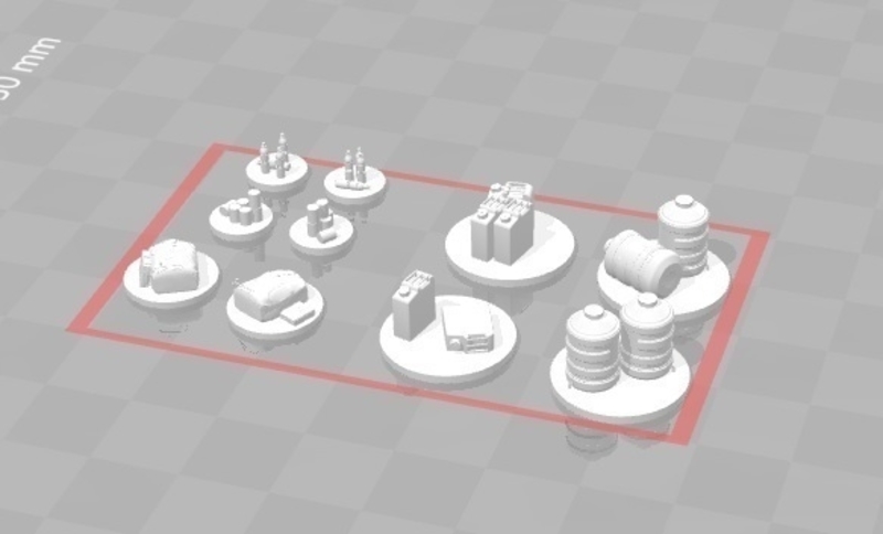 The Walking Dead  - Supply Stands / Markers