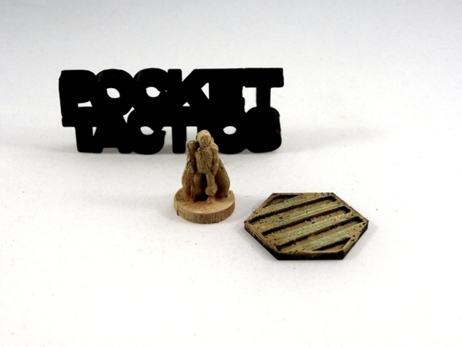 Pocket-Tactics Wandering Mage 3D Print 1797