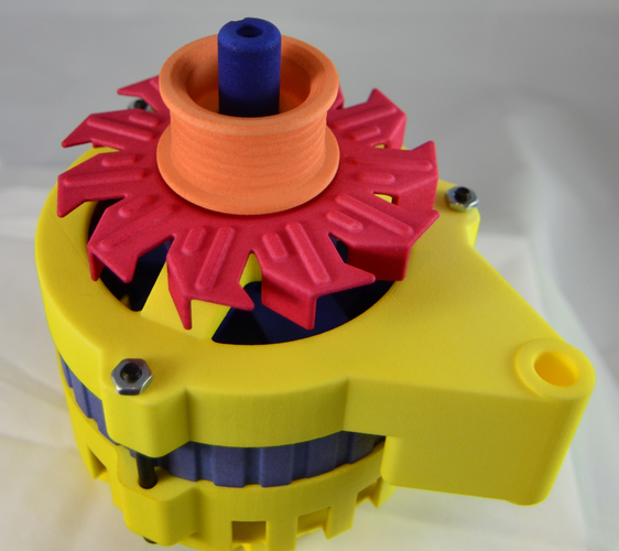 Educational Automotive Alternator 3D Print 179767