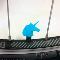 Car Truck Bike Van Tire Tyre Wheel Valve Stem Caps Cover Unicorn - Thumbnail 1